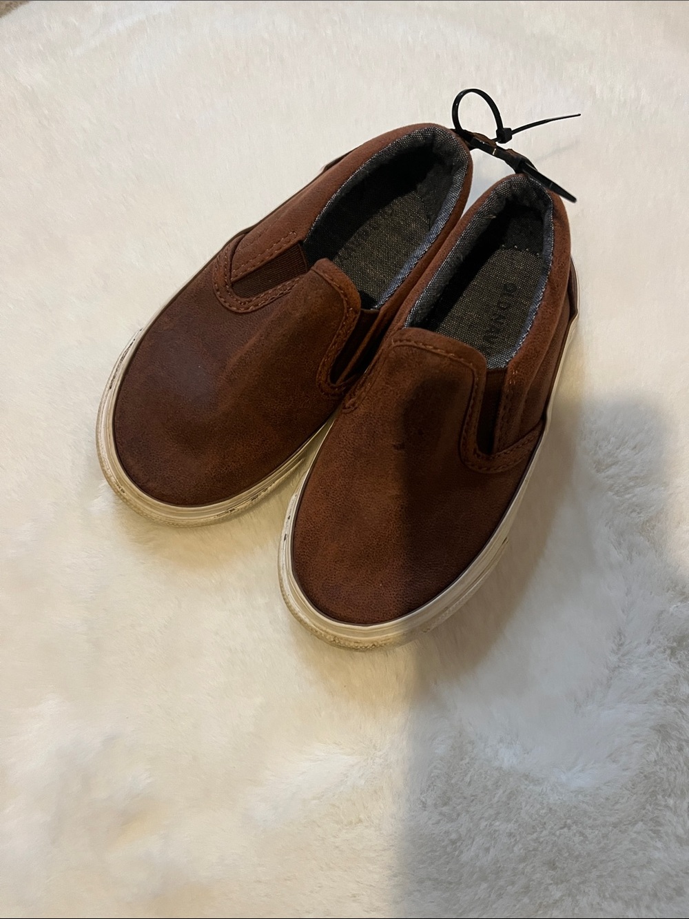 Old Navy Brown Slip-On Kids Shoes